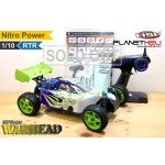 HSP RC Buggy WARHEAD Two-Speed 4wd FULL Propo 1/10 Scale Nitro Power RTR Ready To Run with 2.4Ghz Remote Control